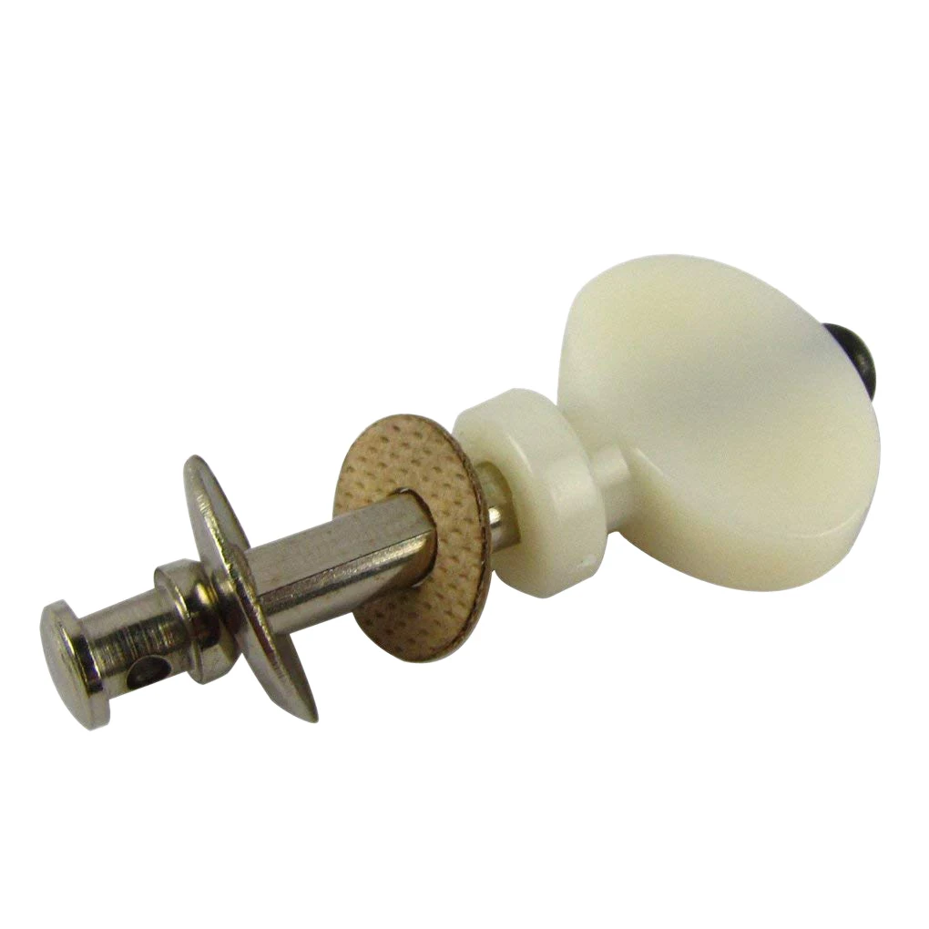 4 шт. белой пластиковой ручки Струны для укулеле головки машины|Детали и