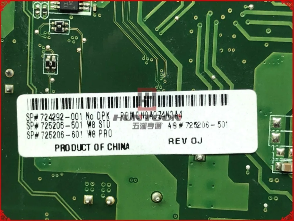 Высококачественная 724292 001 для HP TouchSmart 23 F материнская плата AIO 725206 501 системная SLJ88