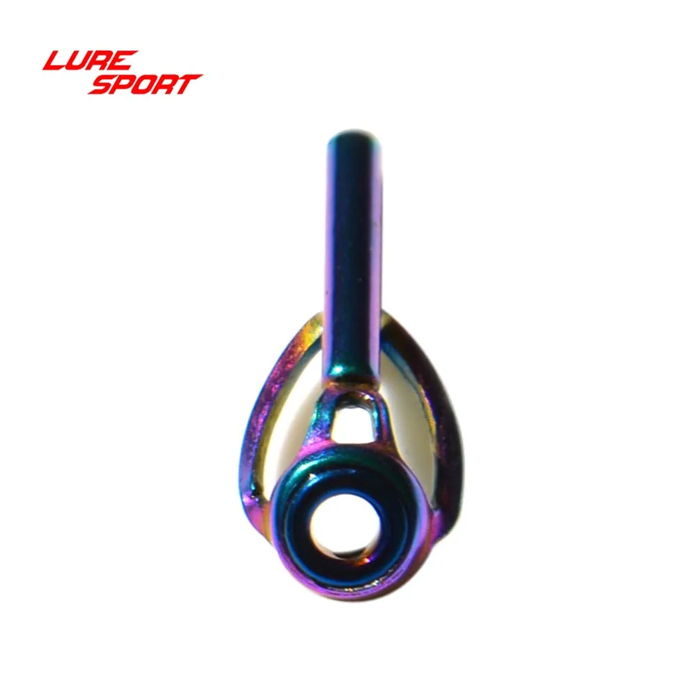 LureSport 4 шт. LG Top guide Rainbow frame голубое кольцо guidefishing rod repair Rod Building component Repair DIY