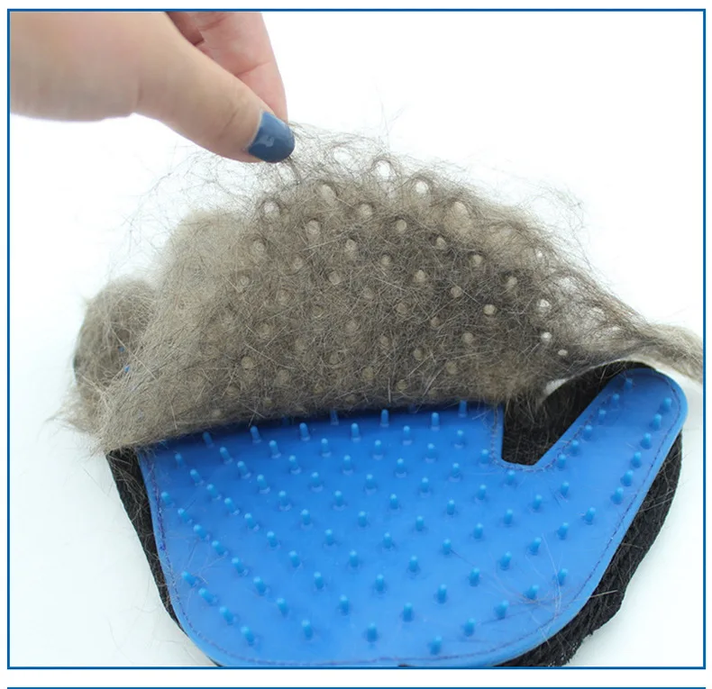 Kitty Clean Lu шерсть Домашние животные косметология Массажная перчатка силикагель