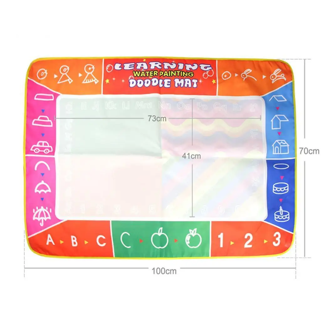 Children's Educational Multi-function Water Drawing Color Kit Graffiti Over 3 Years Old Toys Carpet Blanket | Игрушки и хобби