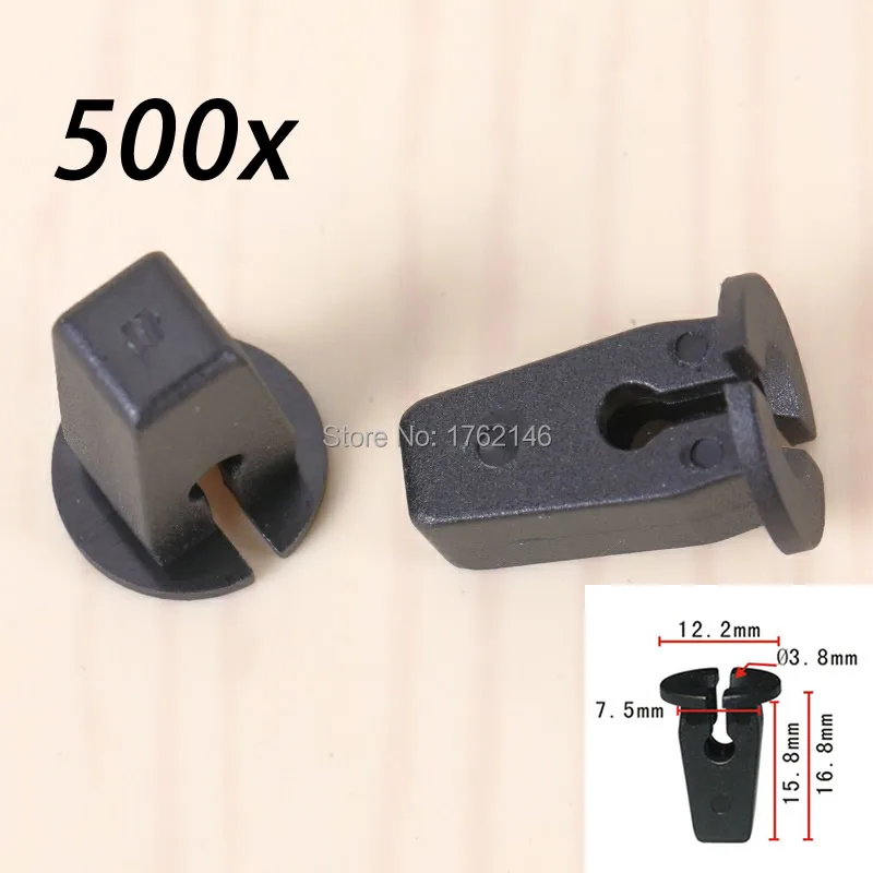 100 Pcs Spreader Nut Mounting Clip Screw Grommets 867809966 811807557C 811-807-557-C Fit For Audi Seat & Skoda | Автомобили и