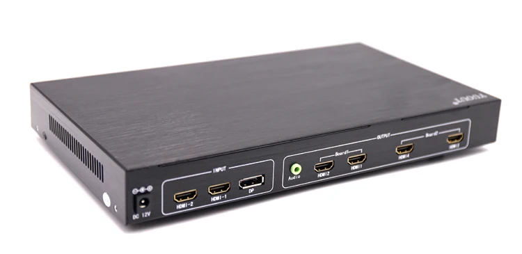 YUOUT 4K @ 60Hz HDMI 2x2 видео настенный контроллер DP/HDMI процессор 4TV показывает Сращивание