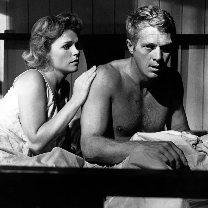 Ребенок дождь должен осень ли ремик Стив Маккуин 1965 фото печати (14x11)|Таблички и