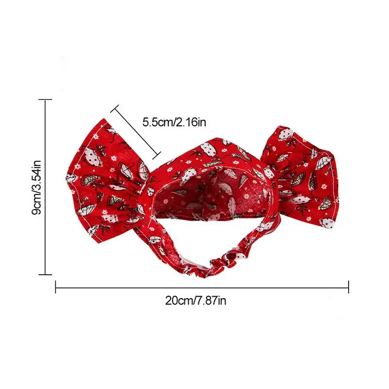 Стильный головной убор для кошек карамельных цветов Забавный узор в горошек