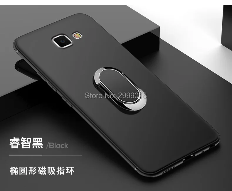 Чехол для Samsung Galaxy J1 6 2016 Soft магнитный автомобильный чехол на палец J120 J120F J120H |