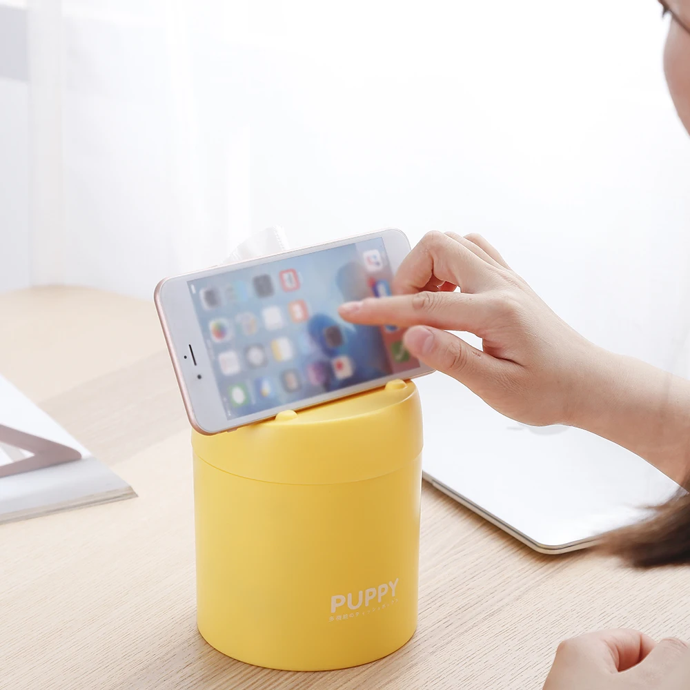 Многофункциональная бумажная коробка для полотенец держатель мобильного