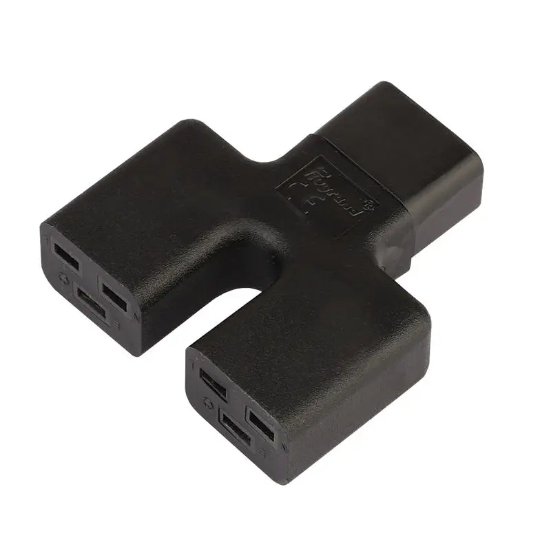 Iec320 C14 штекерным C19 женский Ups Pdu Apc сервер Мощность Удлинительный адаптер Plug