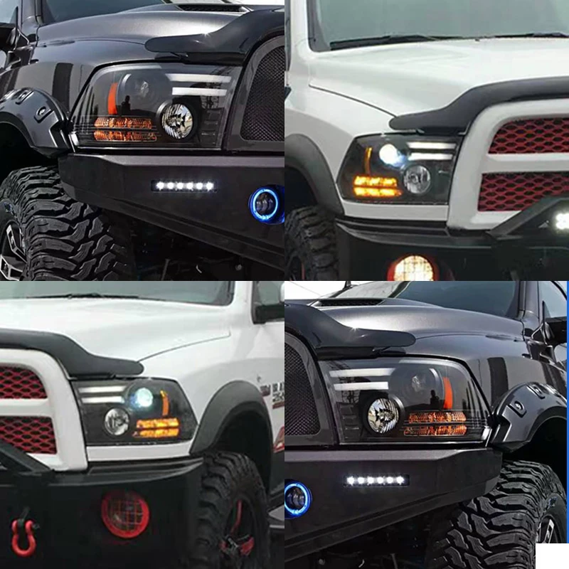 ROADOT автомобильный Стайлинг HID светодиодный светильник s дневной ходовой для Dodge Ram