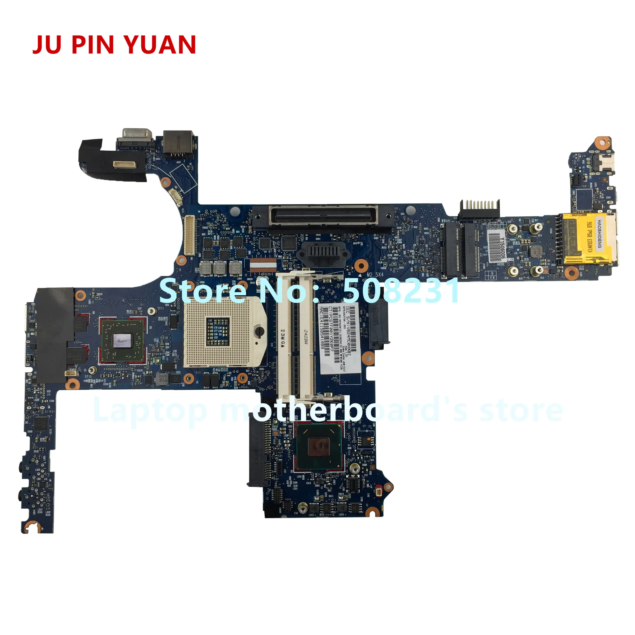 JU PIN YUAN 642754-001 6050A2398501-MB-A02    HP EliteBook 8460p 6460B,    , ,  