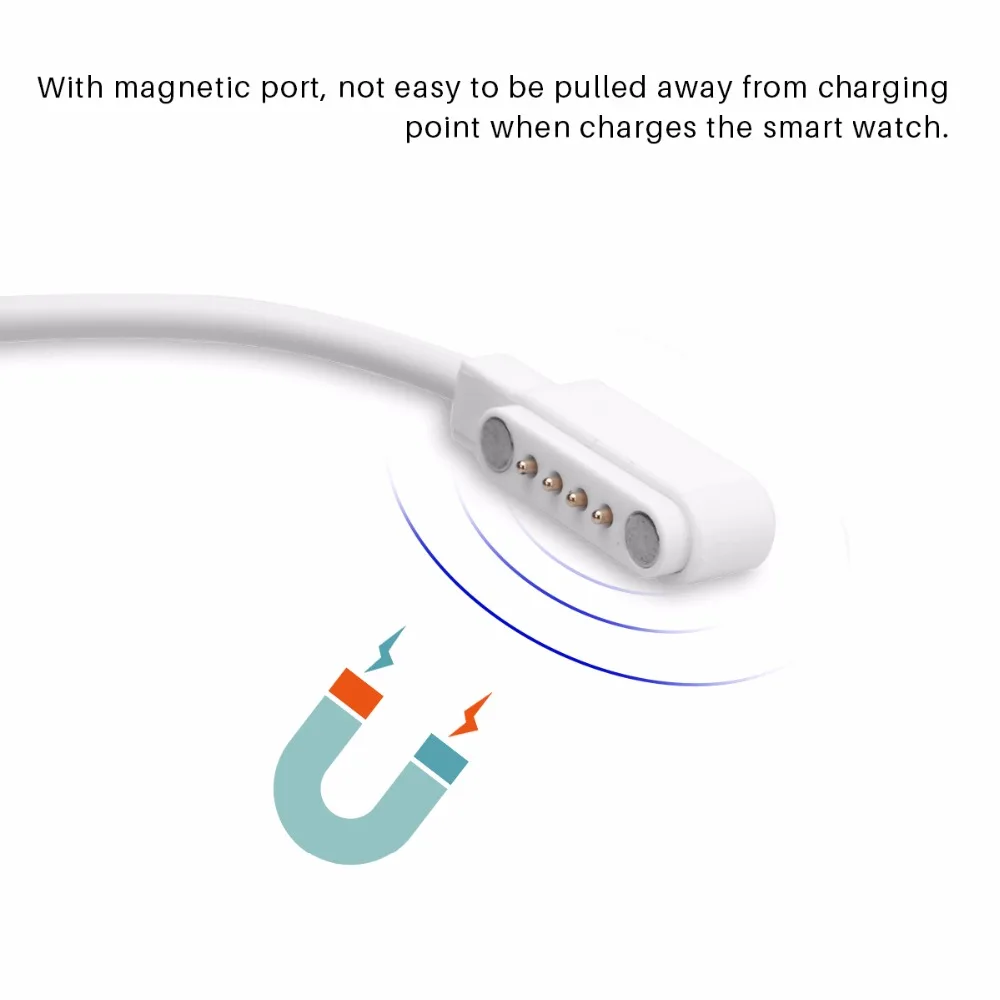 Кабель зарядного устройства FORNORM с USB 2 0 штекер на 4 контакта Pogo Магнитный Шнур для