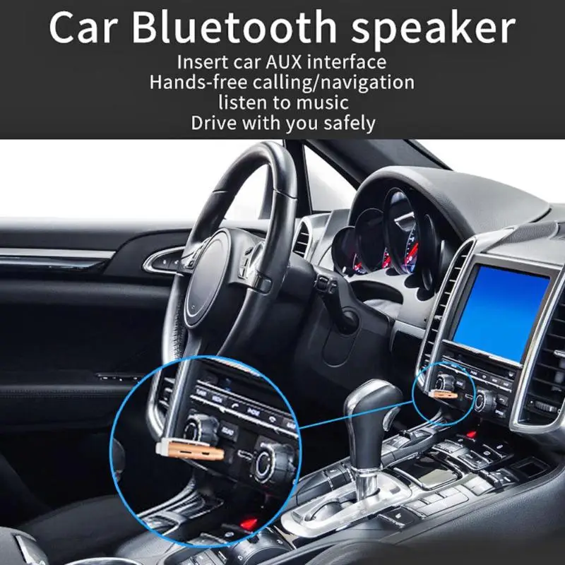 A7 ручки Беспроводной автомобильный Bluetooth приемник адаптер 3 5 мм AUX Наушники