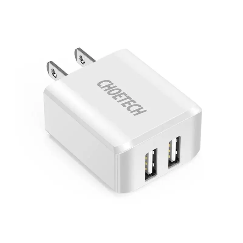 CHOETECH USB зарядное устройство 5В 2А для путешествий адаптер телефона планшета