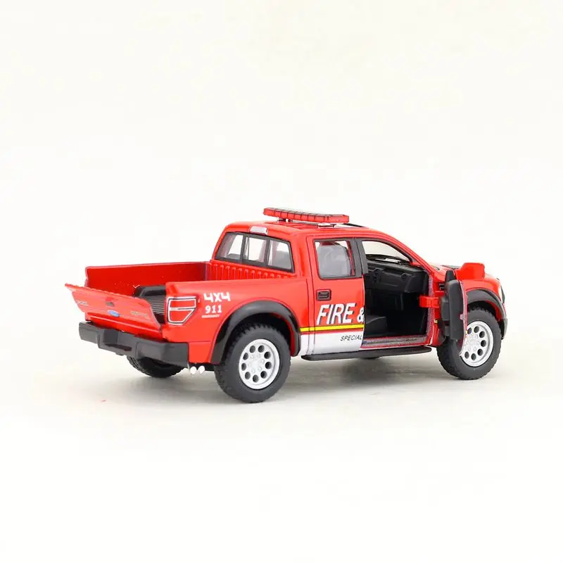KINSMART литая металлическая модель/Масштаб 1:46/2013 Ford F 150 SVT Raptor SuperCrew Pickup Police игрушка