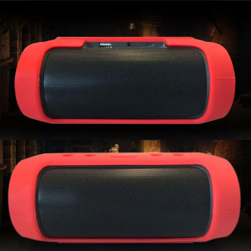 Мягкий силиконовый чехол для зарядного устройства 2 + bluetooth колонка ударопрочный