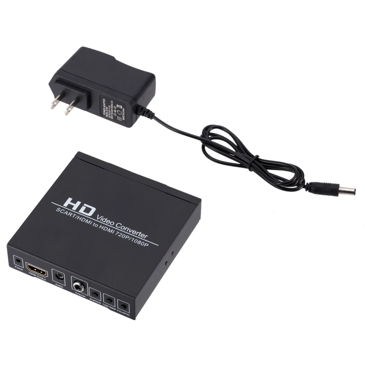 Цифровой адаптер SCART Audio HDMI совместимый с преобразователь Full HD 1080P видео Konverter