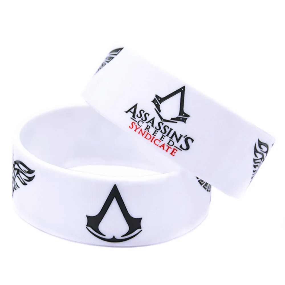 Силиконовые браслеты и Assassin's Creed 10 шт. в партии баскетбольные резиновые