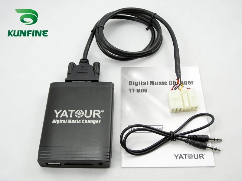 Автомобильный цифровой музыкальный Переходник USB SD Aux MP3 интерфейс Автомобильное
