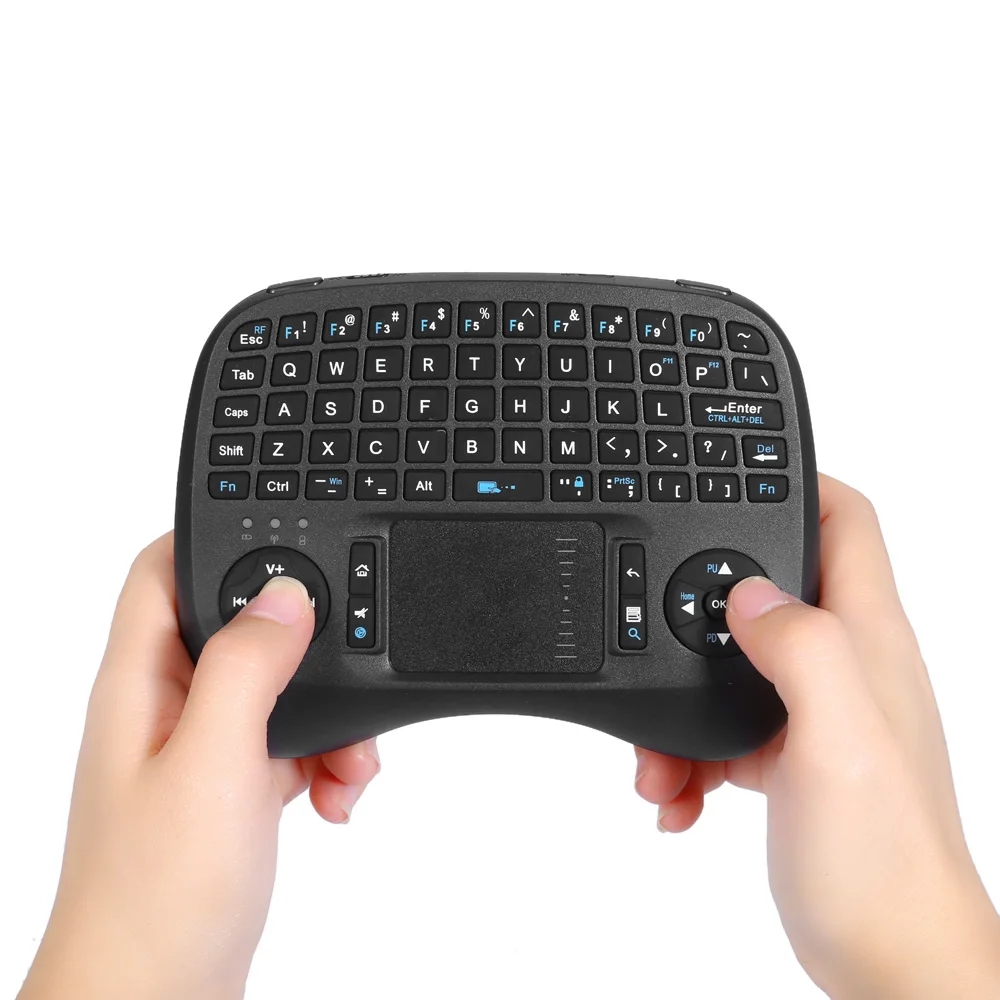 IPazzPort Мини KP 810 21 2 4 ГГц беспроводной ручной сенсорный экран с клавиатурой qwerty мышь