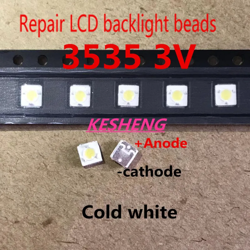 Люмен светодиодный SMD 3535 3537 3 в 1 Вт белый свет бесплатная доставка для телевизора