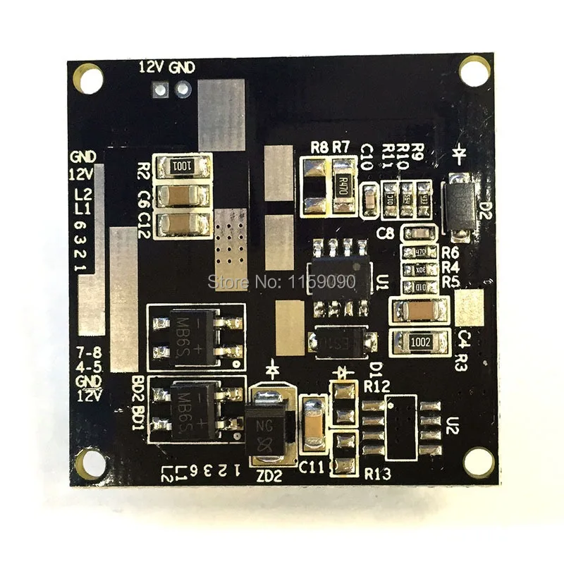 Вход 44 57 в 38*38 мм cctv ip камера Poe Модуль PCB плата выход DC 12 В с IP кабелем|Микрофон для