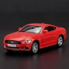 Высокая имитация изысканных дикастов и игрушечных транспортных средств: RMZ городской автомобиль Стайлинг 2015 Ford Mustang GT 1:36 модель автомобиля из сплава