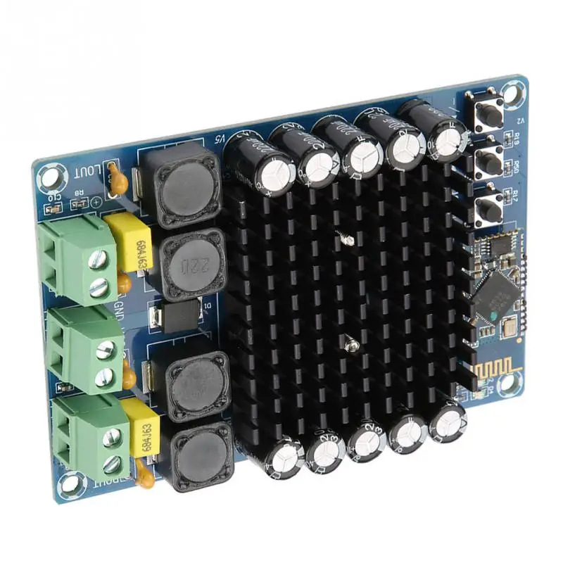 2*100 Вт Bluetooth 4 1 TDA7498 усилитель плата цифровой мощности модуль DC12 24V инструмент|Реле|