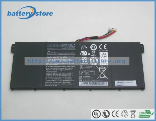 Натуральная AC14B18J AC14B8K Аккумулятор для ноутбука Acer Aspire ES1 531 711 331 711G 512 11 4 V 3220 мА/ч
