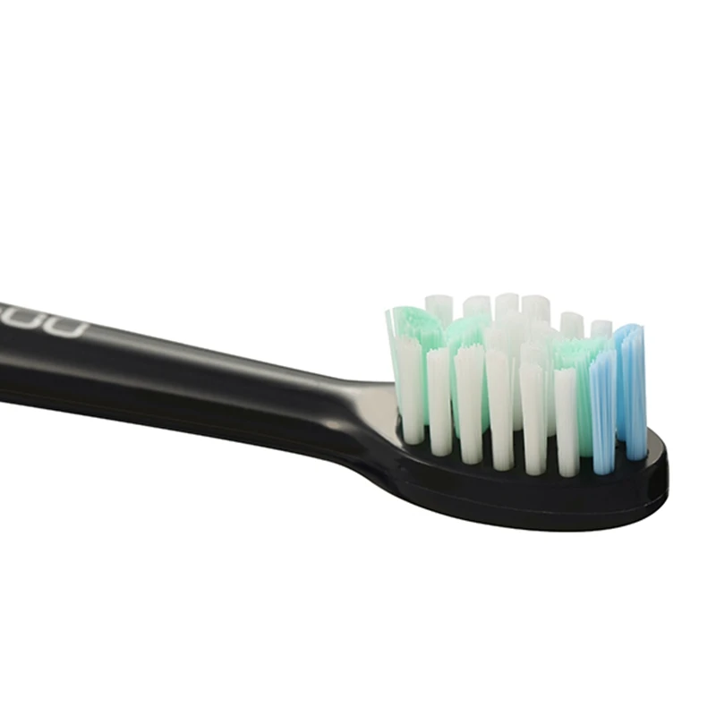 2Pcs DG-YS11 5 Brush Modes Sonic-Electric Toothbrush Heads Black& White Bathroom Tooth Brush Cleaning Wash Sets Accessories