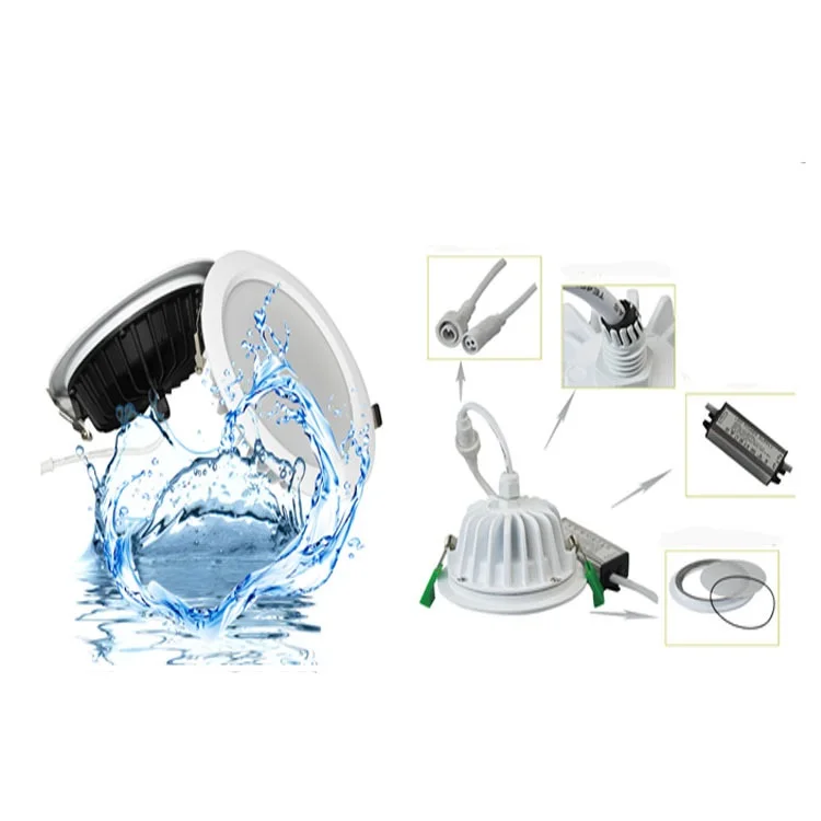 2pcs/lot Waterproof 2.5 inch led downlight 5w 7w 9w Ceiling Lamp Anti-fog and moisture-proof bathroom kitchen lamp | Лампы и освещение