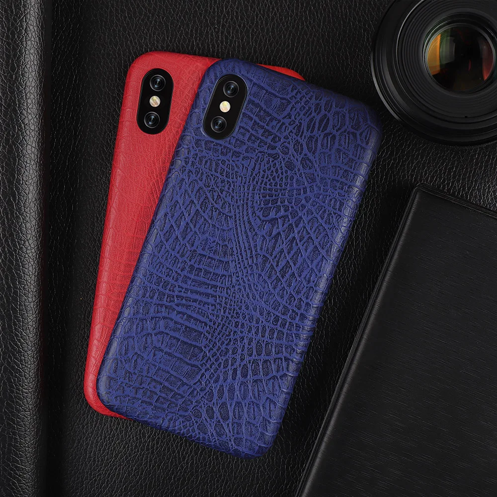 Чехол для телефона из искусственной кожи iphone 11 Pro Max чехол крокодиловой мягкая