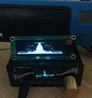 2-дюймовый анализатор спектра музыки OLED, MP3, автомобильный ПК, усилитель, индикатор уровня звука, анализатор ритма музыки, измеритель VU, большой экран