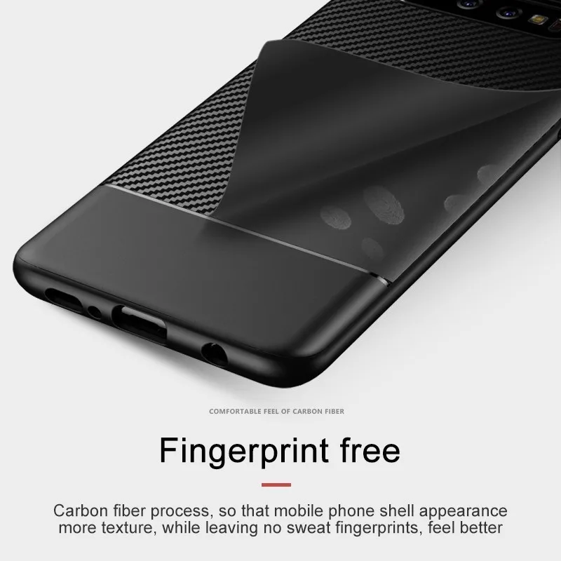 Мягкий чехол для телефона с защитой от падения samsung S9 plus S10 Lite силиконовый из