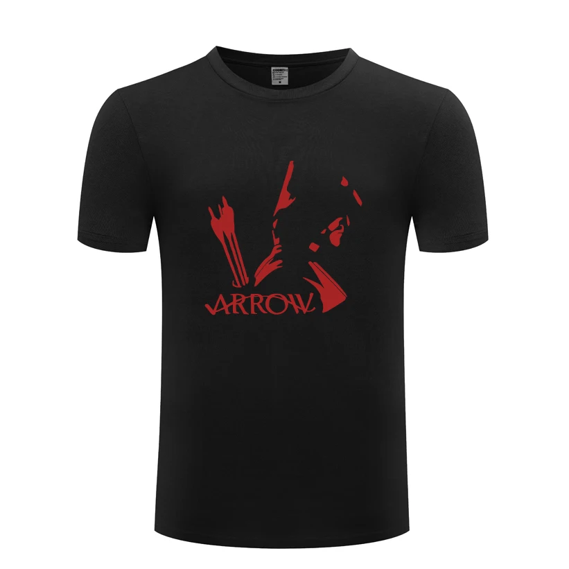 Oliver Queen Green Arrow Mens Men T Shirt Tshirt 2018 New Short Sleeve O Neck Cotton Casual T-shirt Top Tee | Мужская одежда