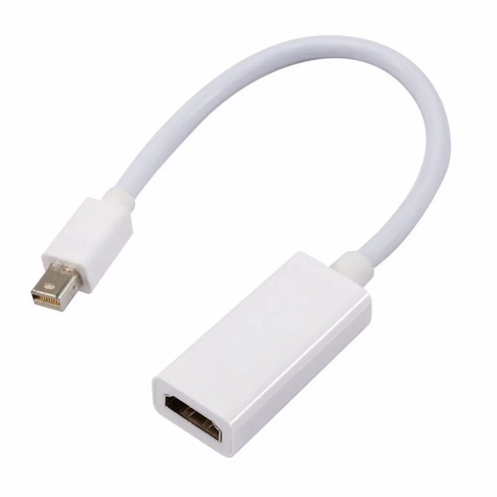 Full HD Mini Displayport к HDMI Кабель адаптер Thunderbolt DP конвертер 1080 P для MacBook Pro Air Mac PowerBook 20 см| |