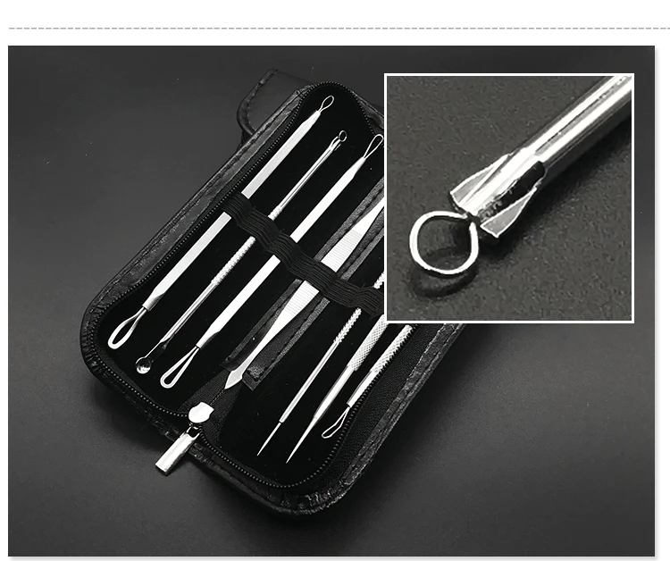 Игла для прыщей ремонт черных точек набор инструментов красоты 7 игл | Красота и