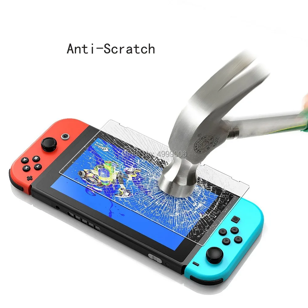 2 шт. 9H Защитная пленка для экрана из закаленного стекла защита глаз Nintendo