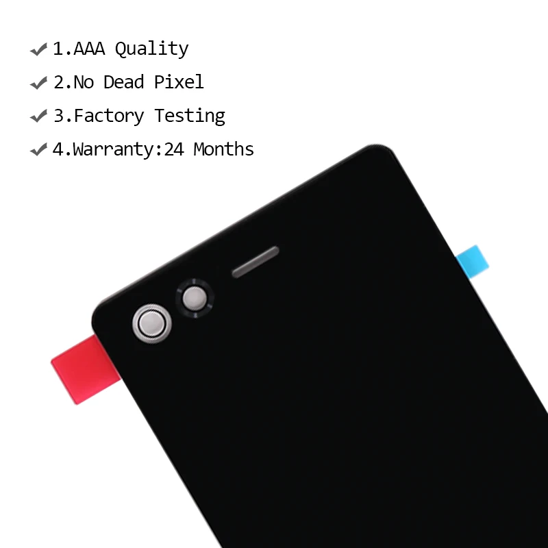 10 шт./лот для ZTE Z999 ЖК-дисплей кодирующий преобразователь сенсорного экрана в