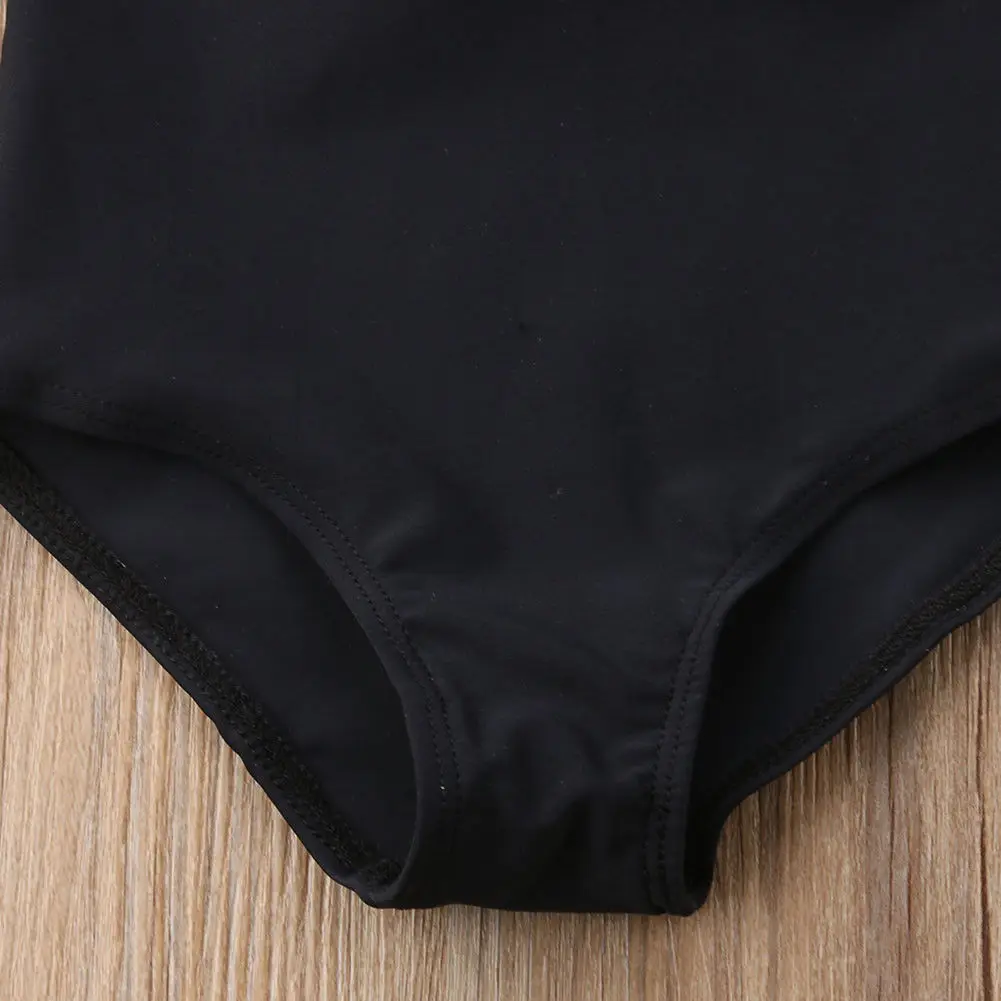 Цельный купальник для маленьких девочек купальный костюм с объемными цветами на