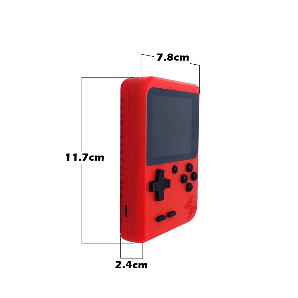 Mini Portable Game Console 2.8in LCD 8 bit Gamepad Classic Handheld Player Video Built-in 168 Retro Games | Электроника