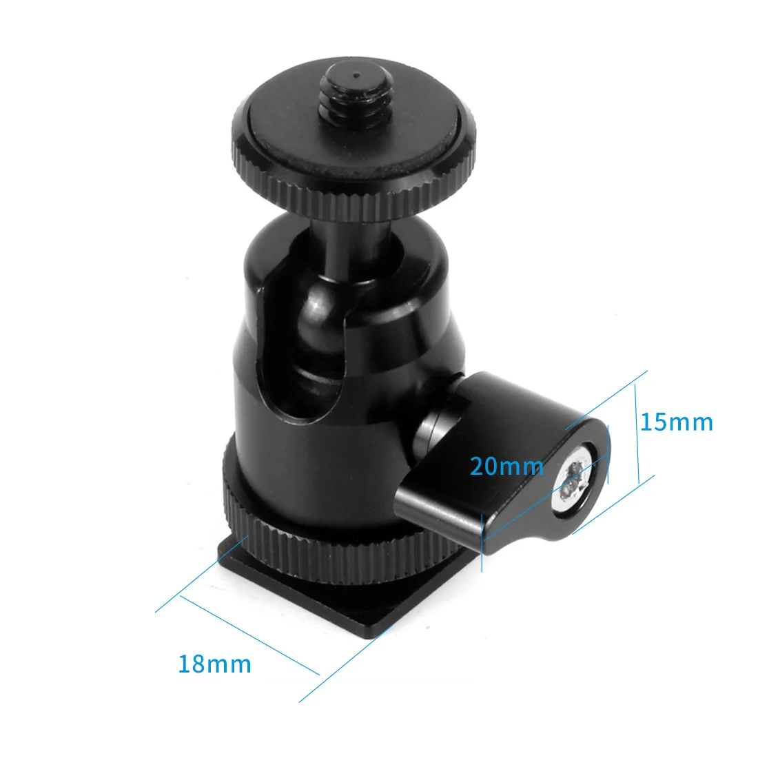 Алюминиевый вращающийся на 360 градусов кронштейн для штатива камеры Gopro