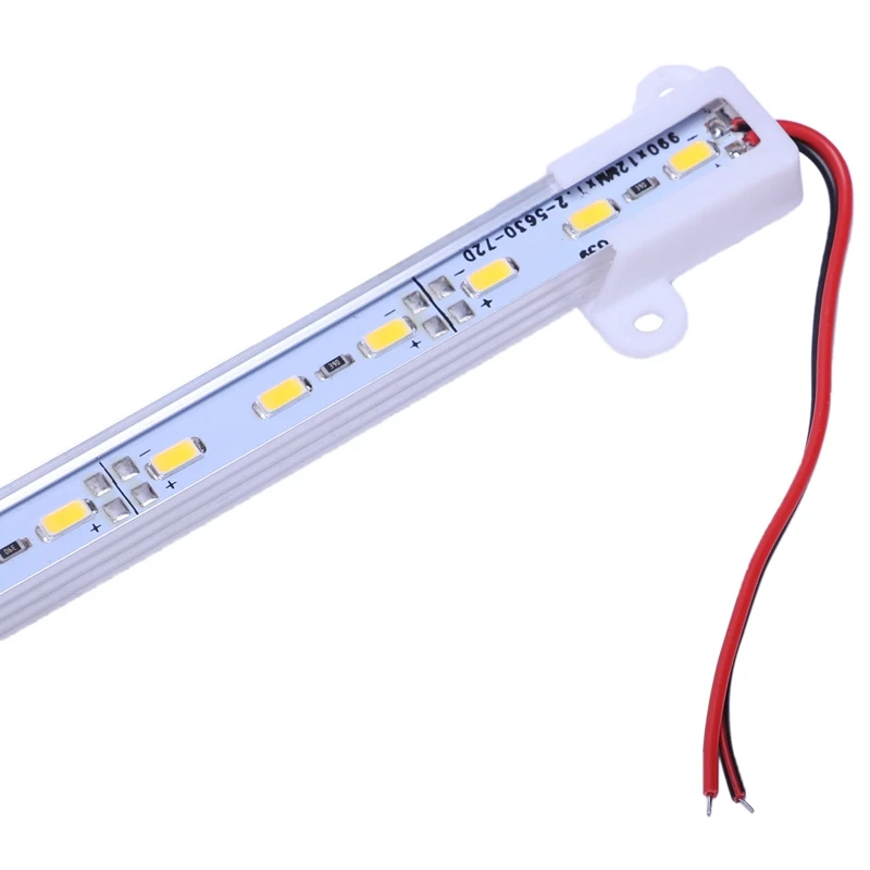 Новый 50 см 12 в 36 светодиодный 5630 SMD жесткий полосовой светильник алюминиевый