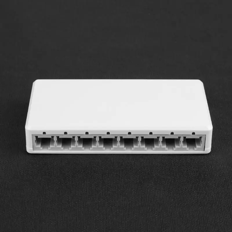 Новое поступление 8 портов гигабитный коммутатор Настольный RJ45 Ethernet 10/100 Мбит/с Lan