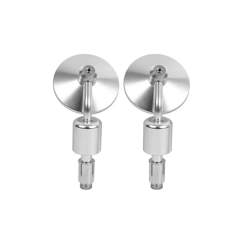 2 шт. круглые Отражающие зеркала заднего вида для мотоцикла|Боковые и аксессуары|