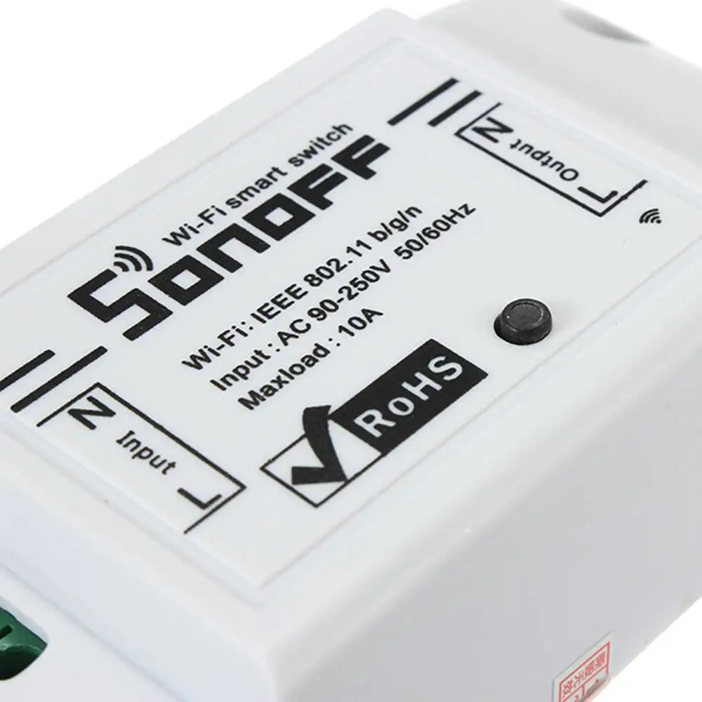 SONOFF основной Wi Fi переключатель 10A DIY беспроводной пульт дистанционного