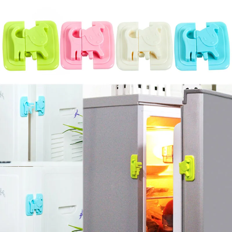 Собака в форме щенка дверь холодильника мультфильм 1 шт. замки безопасности замок