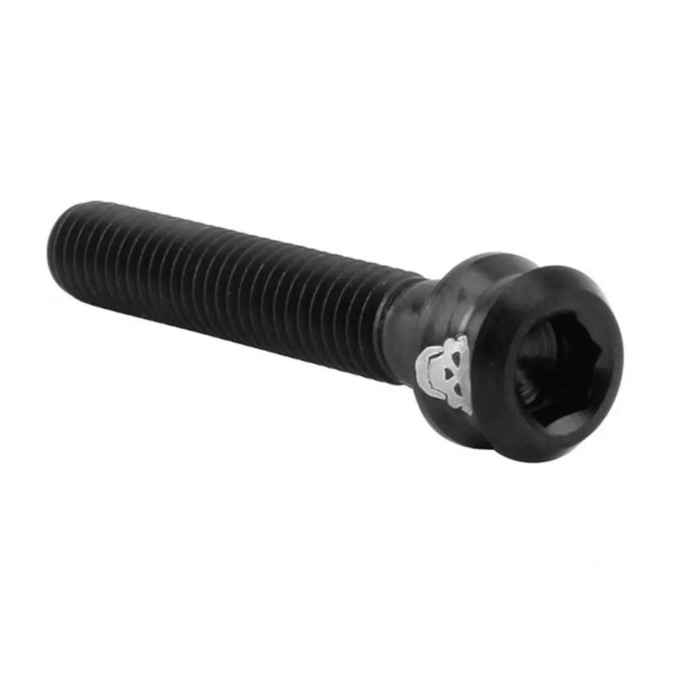 4pcs M6*35 Titanium alloy screws Heightening Handle Bar Bowl Cap Screws Mountain Bike Road Set | Спорт и развлечения