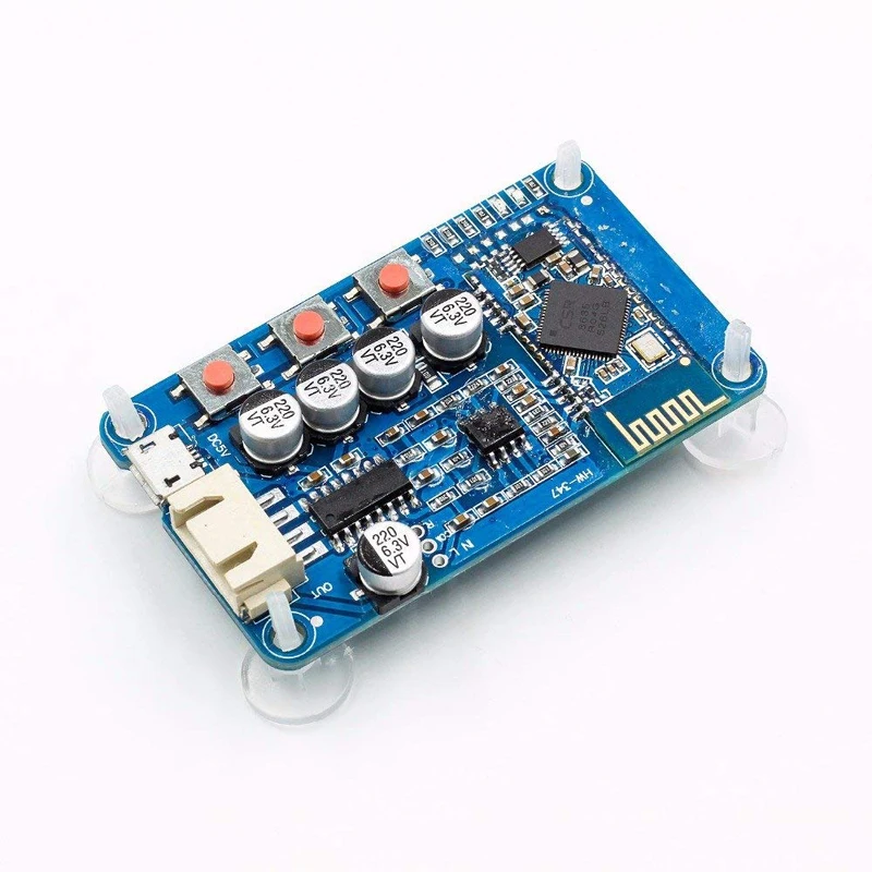 Плата цифрового аудио ресивера CSR8635 PAM8403 с поддержкой Bluetooth 4 0 и мини USB|ЦАП| |