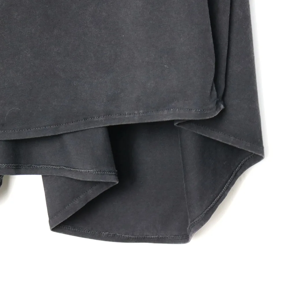 Женская Повседневная рубашка с карманами однотонная Свободная юбка до середины