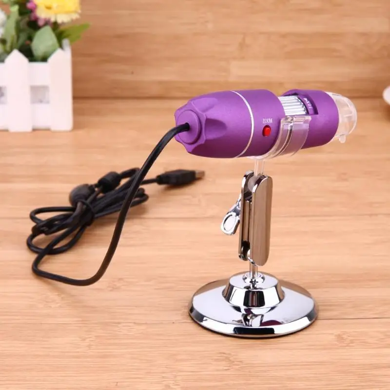 

50X-500X USB Digital Microscope Skin Hair Follicle Scalp Detector Electronic Industrial Microscope Camera